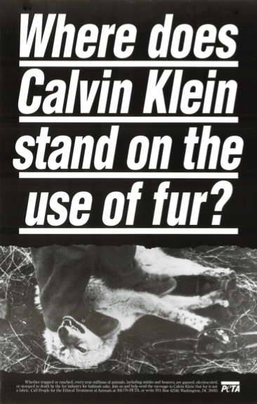 PETA: Where does Calvin Klein stand on the use of fur?