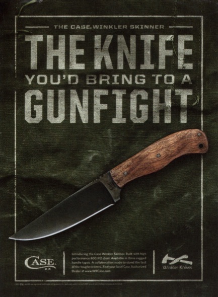Case: The Knife  you'd bring to a gunfight